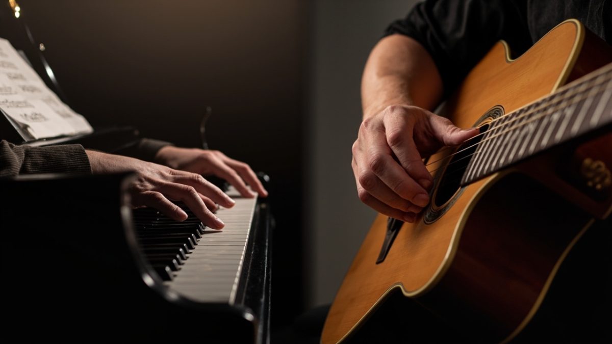 Comparaison des difficultés entre piano et guitare