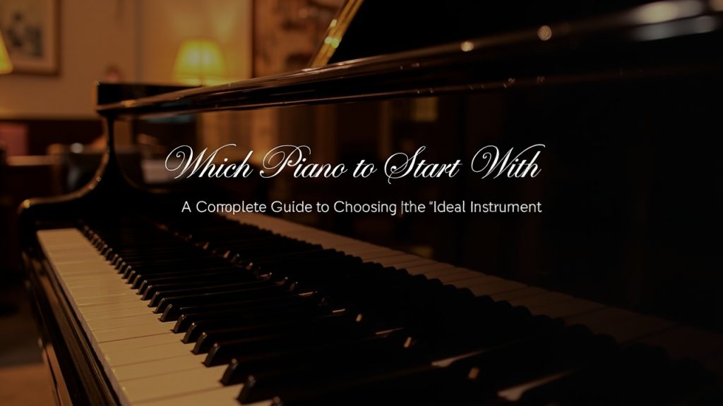 Quel piano pour débuter : guide complet pour choisir l'instrument idéal