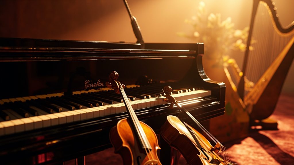 La symphonie des instruments qui inspirent les passions