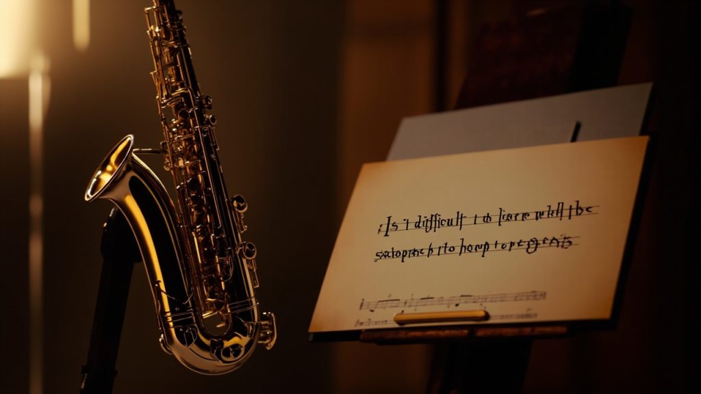Est-ce difficile d'apprendre le saxophone et comment progresser