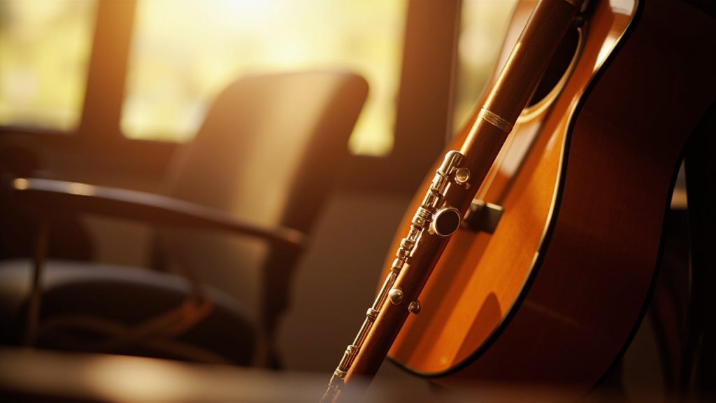 Flûte ou guitare : quel instrument est le plus facile ?