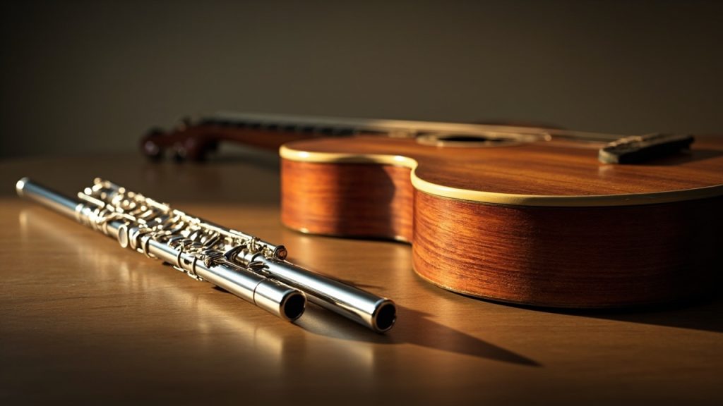 Flûte ou guitare : quel instrument est le plus facile ?