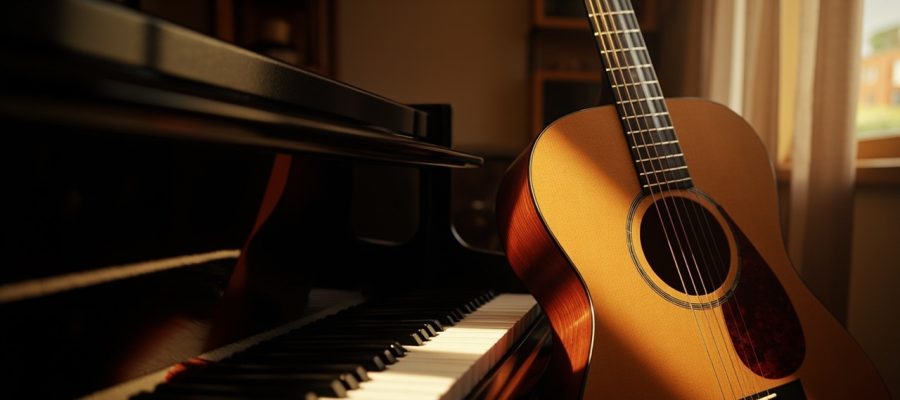 Guitare ou piano : lequel est le plus facile à apprendre ?
