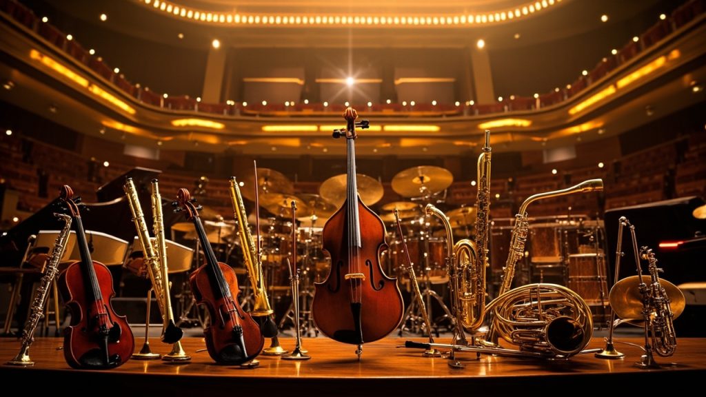 Les familles d'instruments de musique et leurs rôles