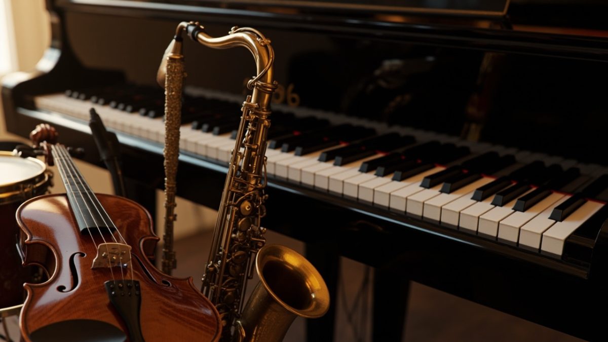 Quel est le plus beau instrument de musique : violon, saxophone, batterie, piano