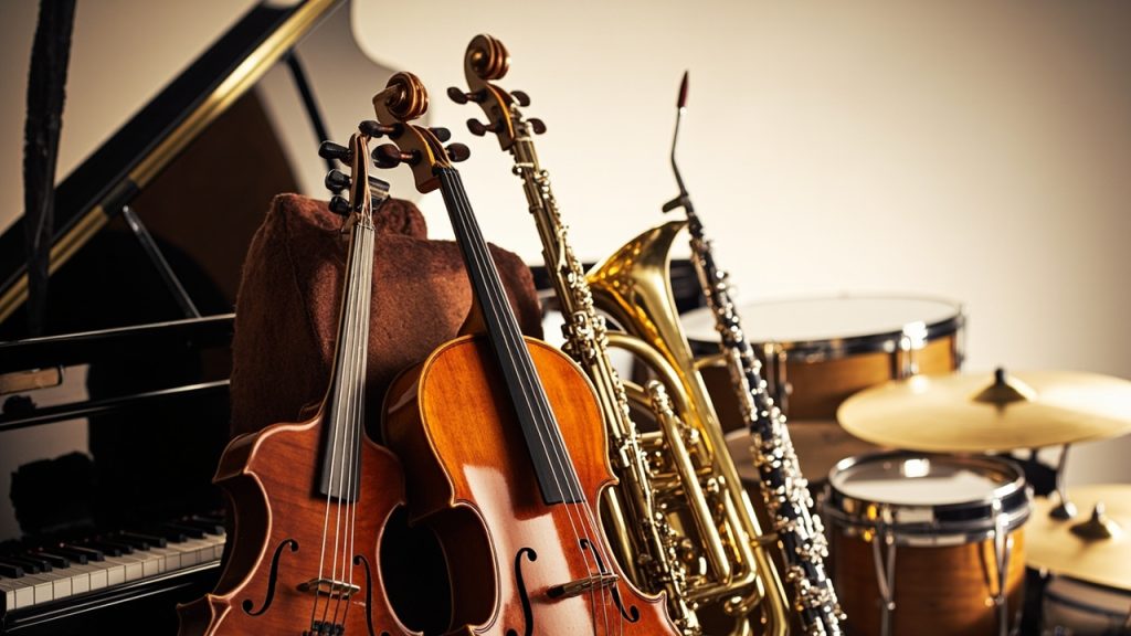 Les 4 grandes familles d'instruments et leurs rôles