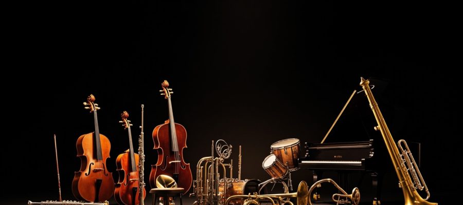 Les 4 grandes familles d'instruments et leurs rôles