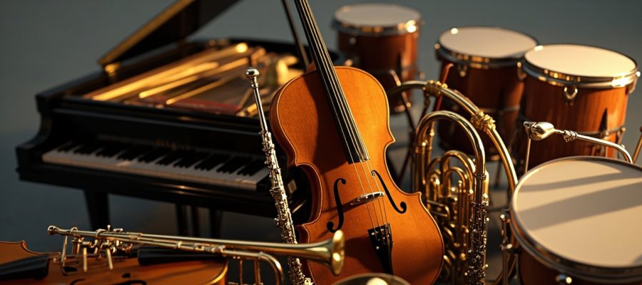 Les instruments d'un orchestre symphonique et leur rôle