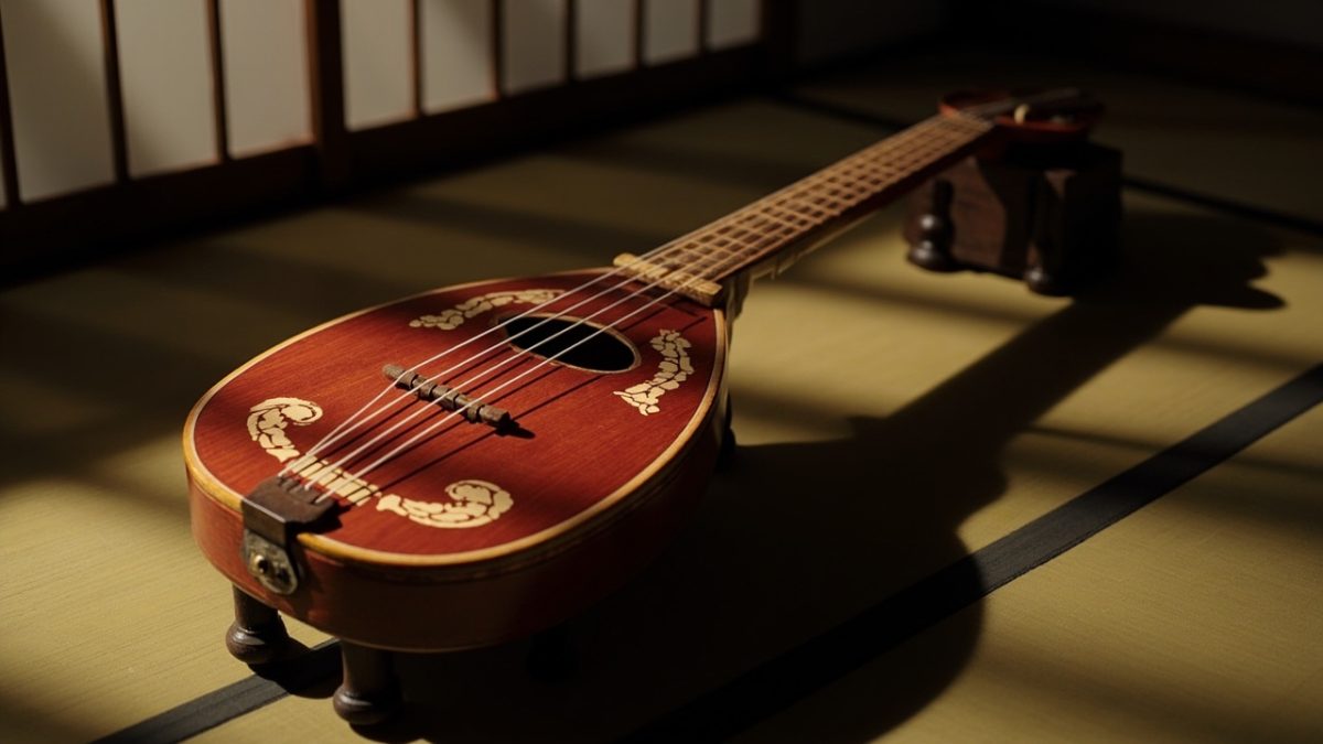 Quel est le nom d'un instrument à trois cordes ?