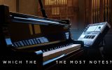 Quel instrument a le plus de notes : piano, orgue ou synthétiseur