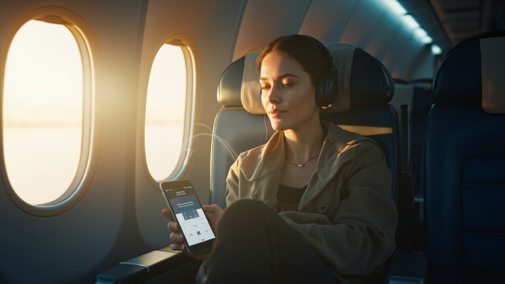 Comment écouter de la musique gratuitement dans l'avion sans payer