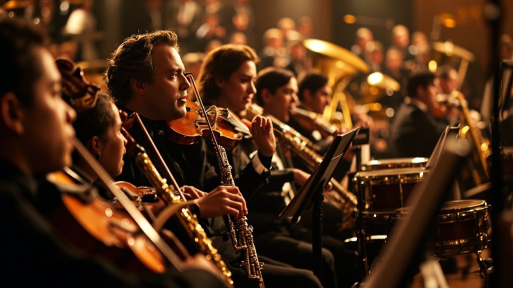 L'orchestre symphonique : l'ensemble instrumental aux 4 familles
