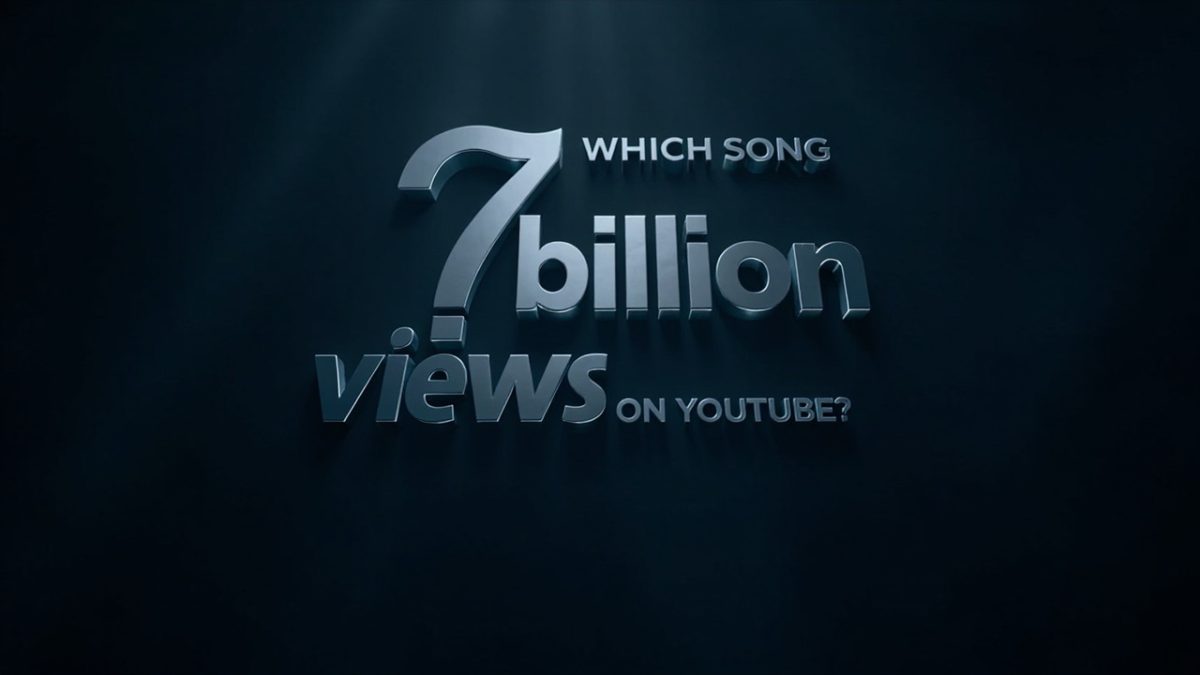 Quelle chanson a fait 1 milliard de vues sur YouTube ?