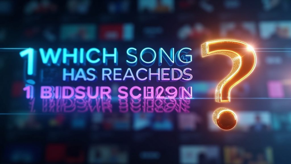 Quelle chanson a fait 1 milliard de vues sur YouTube ?