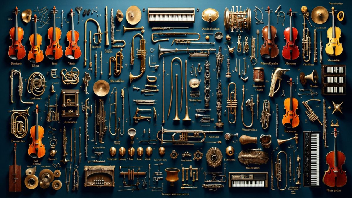 Quels sont les noms de tous les instruments de musique ? Le guide
