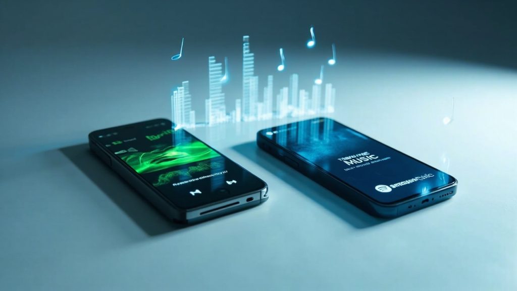 Comprendre quel est le mieux entre amazon music et spotify pour vos écoutes