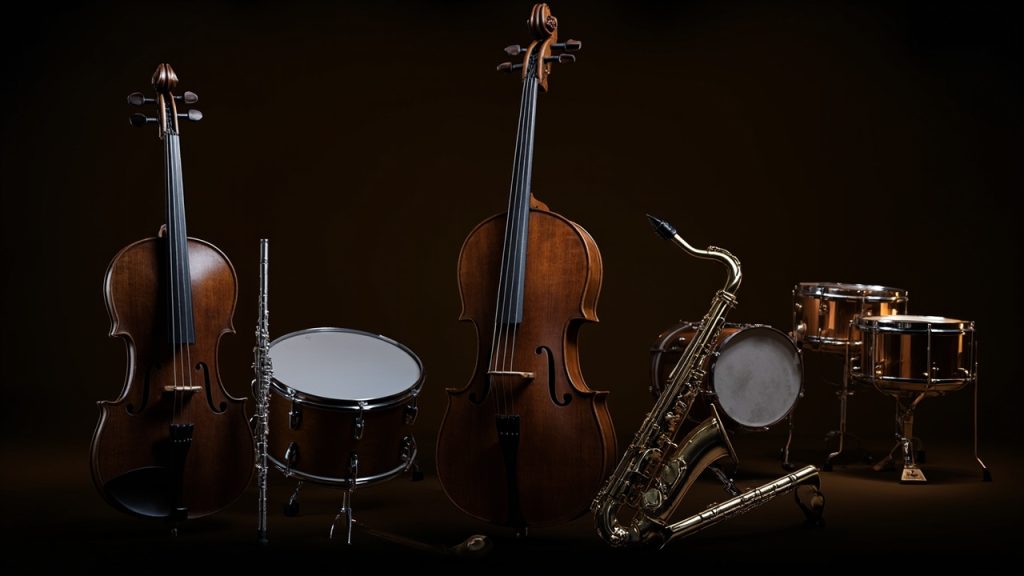 Les trois familles d'instruments de musique expliquées en détail.