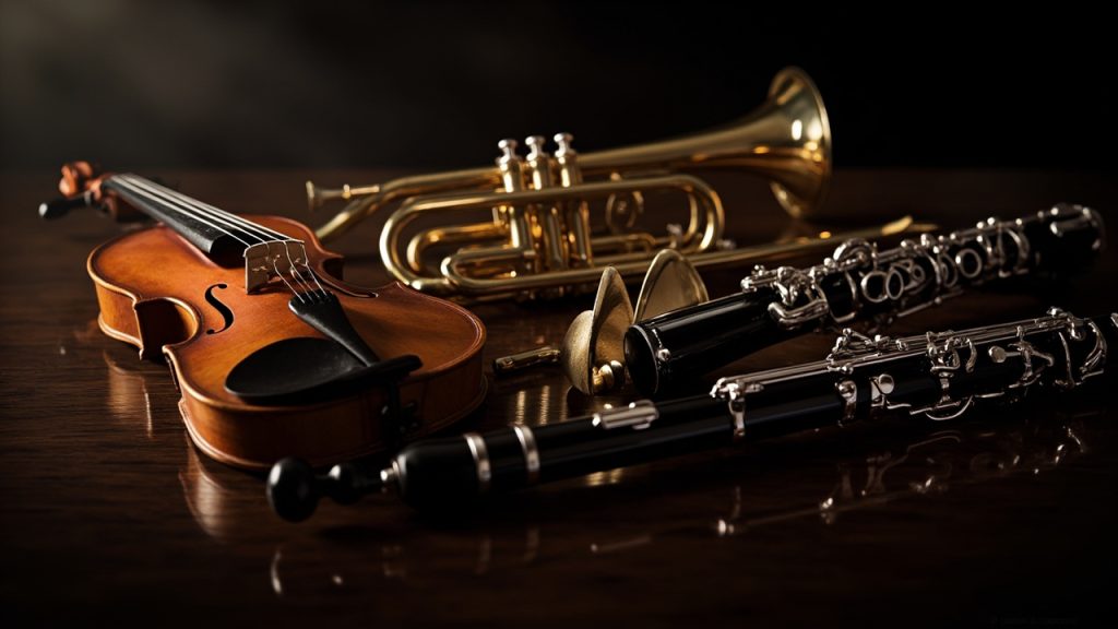 Les trois familles d'instruments de musique expliquées en détail.