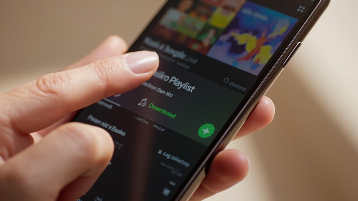 Comment mettre une playlist sur son téléphone pour une écoute hors ligne.