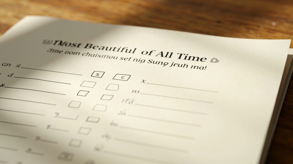 Enquête sur la plus belle chanson de tous les temps