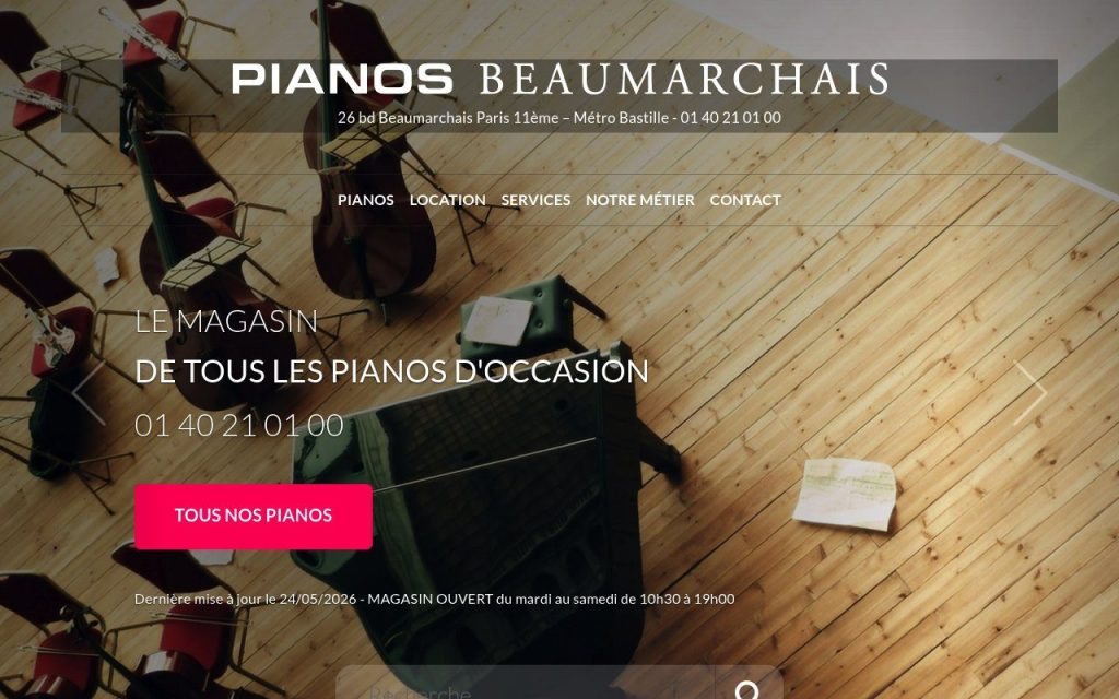 Pianos Beaumarchais