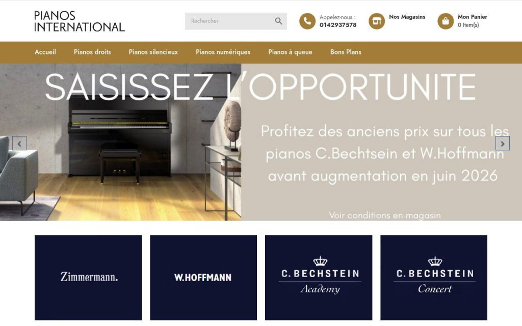 Pianos International Paris