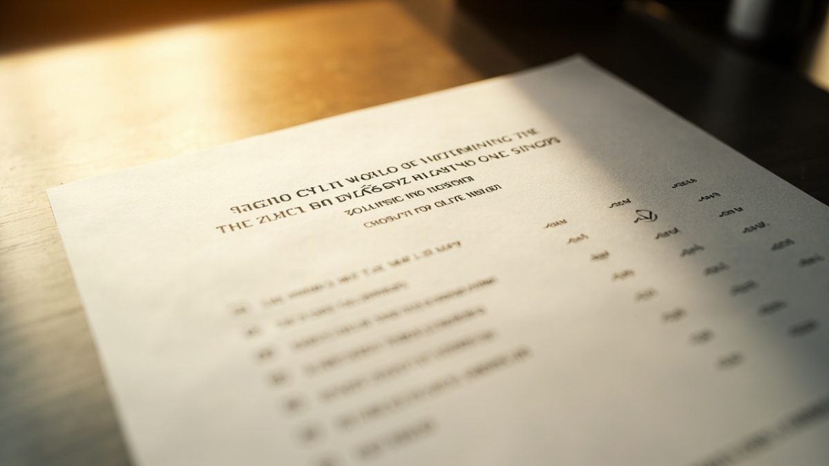 Enquête sur les critères pour déterminer le chanteur numéro 1 dans le monde