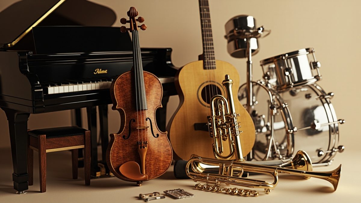 Guide détaillé des instruments de musique les plus incontournables