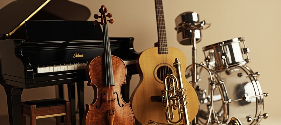 Guide détaillé des instruments de musique les plus incontournables