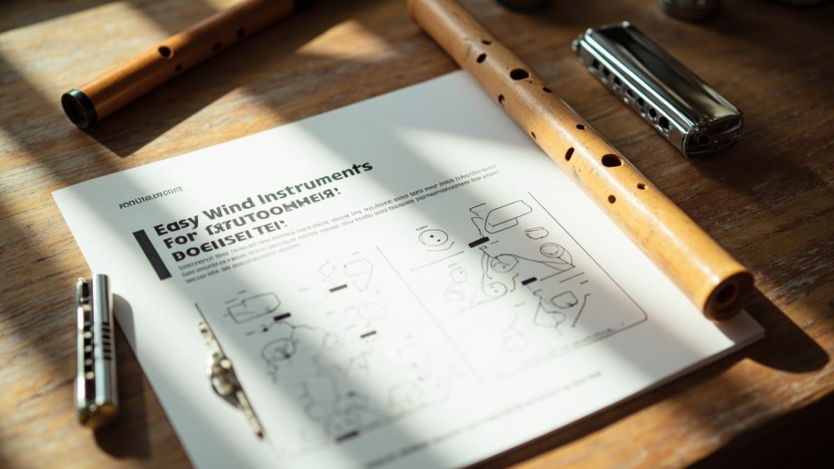 Guide pour trouver l'instrument à vent le plus facile pour débuter.