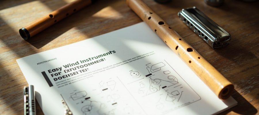 Guide pour trouver l'instrument à vent le plus facile pour débuter.