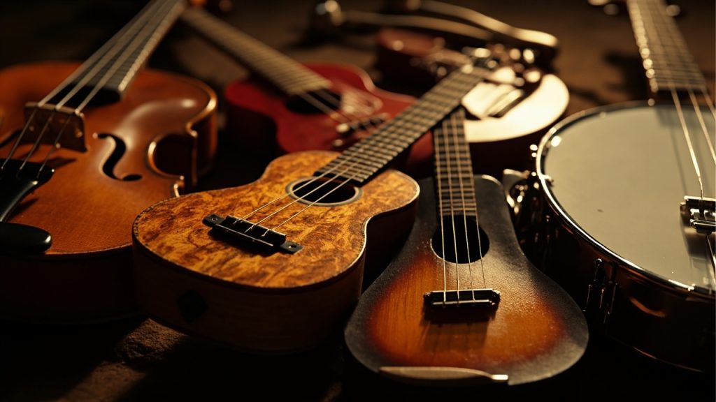 Les différents instruments à 4 cordes et leurs particularités