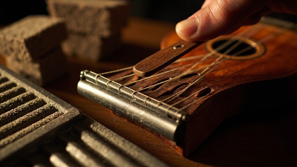 Les instruments acoustiques et percussifs joués par grattement