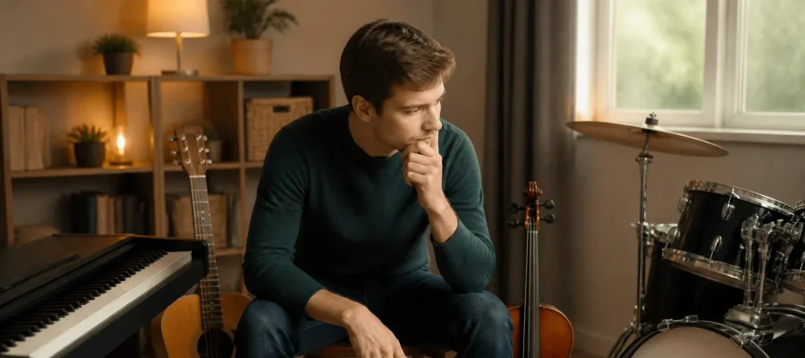 Quel instrument choisir pour apprendre seul et progresser en musique ?